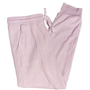 SOLD OUT Splendid Super Soft Cozy Waffle Knit Joggers Lounge Pants NWT